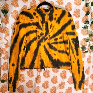 Tye Dye Cropped Sweatshirt